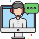 ui,electronics,interface,computer,multimedia,user,speech bubble,conversation,communications,chat,call,videocall,live,live chat